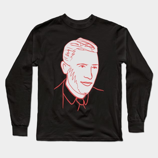 JD Salinger Long Sleeve T-Shirt by isstgeschichte